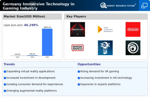 Germany Immersive Technology in Gaming Industry Market Infographic