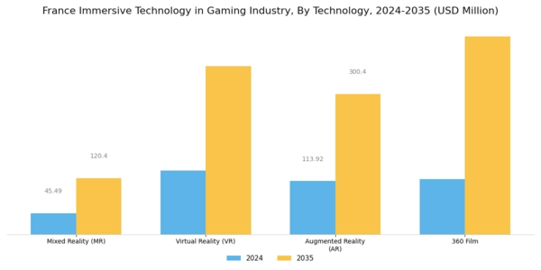 France Immersive Technology in Gaming Industry Market Segment Image 1