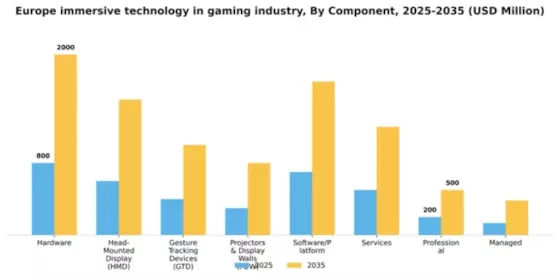 Europe Immersive Technology in Gaming Industry Market Segment Image 1