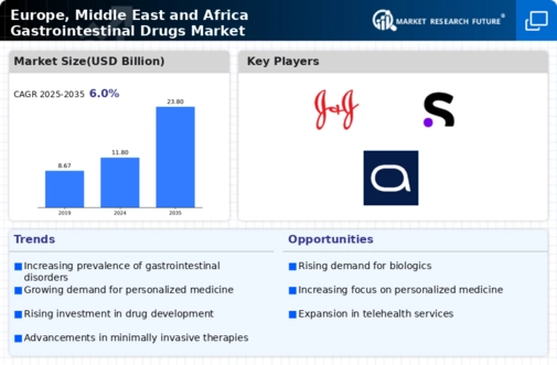 Europe Gastrointestinal Drugs Market Infographic