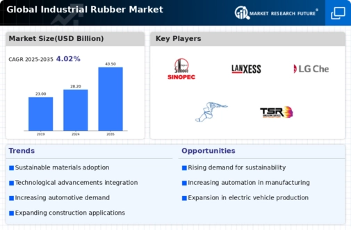 Industrial Rubber Market Infographic