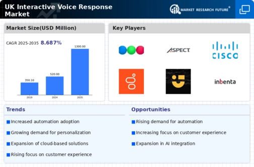 UK Interactive Voice Response Market Infographic