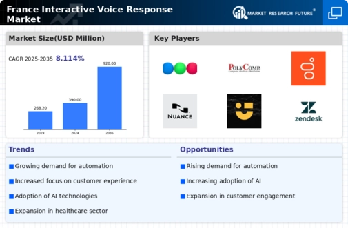 France Interactive Voice Response Market Infographic