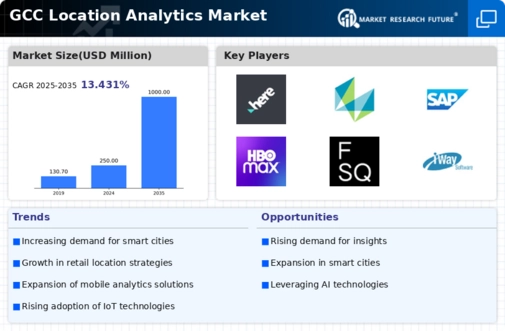 GCC Location Analytics Market Infographic