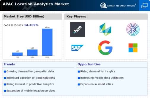 APAC Location Analytics Market Infographic