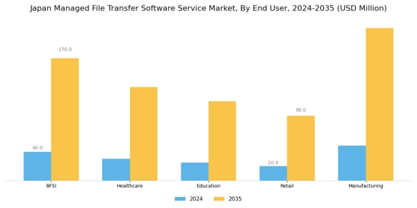Japan Managed File Transfer Software Service Market Segment Image 2