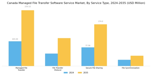 Canada Managed File Transfer Software Service Market Segment Image 1
