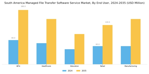 South America Managed File Transfer Software Service Market Segment Image 2