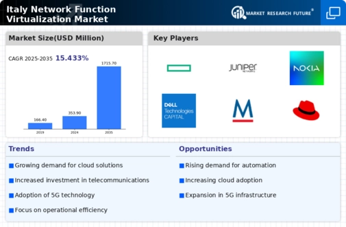 Italy Network Function Virtualization Market Infographic