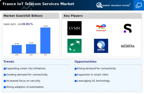 France Iot Telecom Services Market Infographic