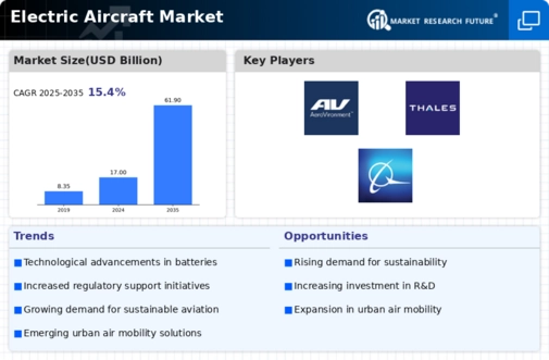 Electric Aircraft Market Infographic