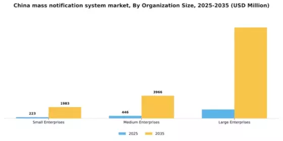 China Mass Notification System Market Segment Image 3