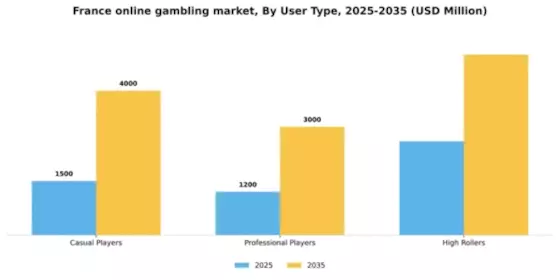 France Online gambling Market Segment Image 3