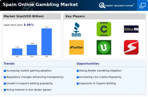 Spain Online gambling Market Infographic