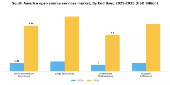South America Open Source Services Market Segment Image 1