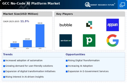 GCC No Code Ai Platform Market Infographic