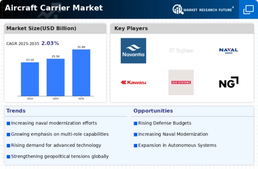 Aircraft Carrier Market Infographic