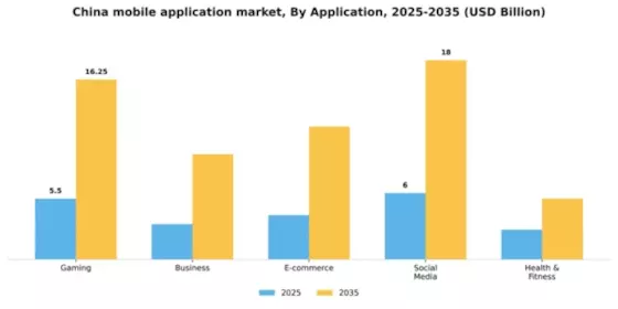 China Mobile Application Market Segment Image 0