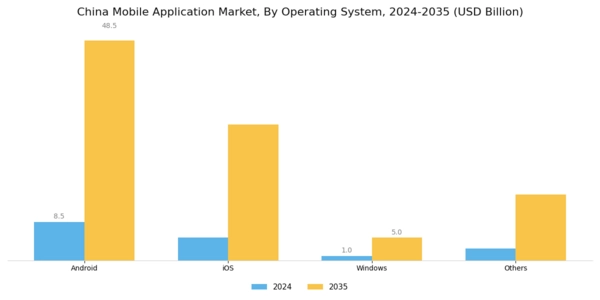 China Mobile Application Market Segment Image 1
