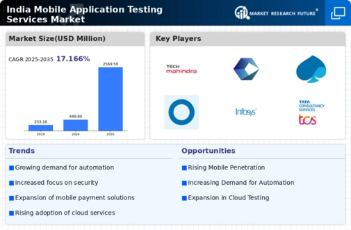 India Mobile Application Testing Services Market Infographic