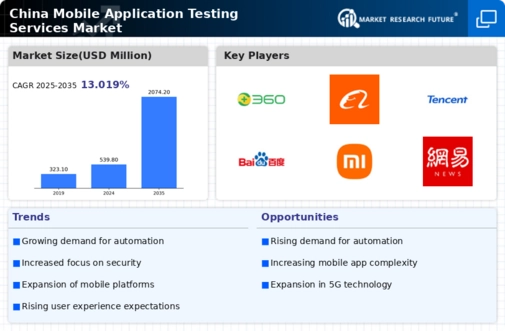 China Mobile Application Testing Services Market Infographic