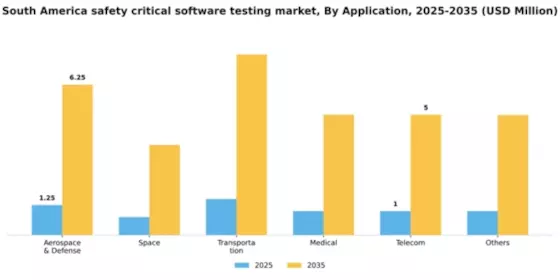 South America Safety Critical Software Testing Market Segment Image 0