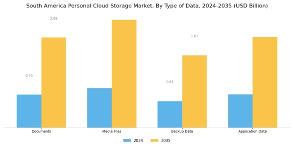 South America Personal Cloud Storage Market Segment Image 1