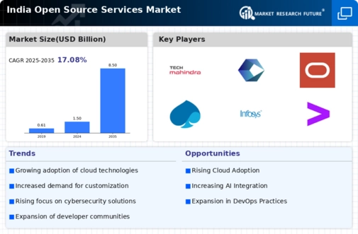 India Open Source Services Market Infographic