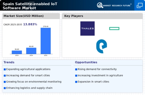 Spain Satellite Enabled Iot Software Market Infographic