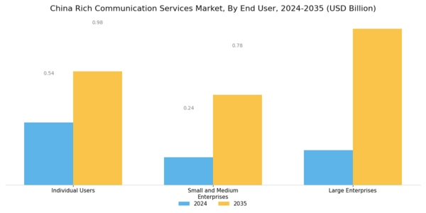 China Rich Communication Service Market Segment Image 3