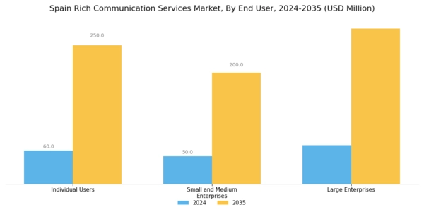 Spain Rich Communication Service Market Segment Image 3