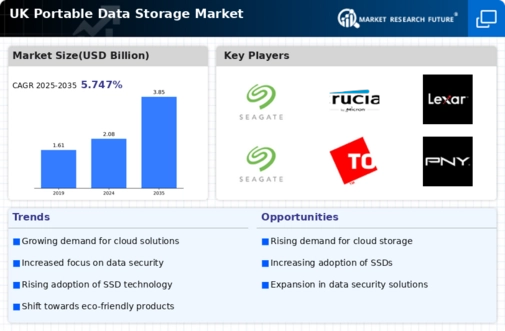 UK Portable Data Storage Market Infographic