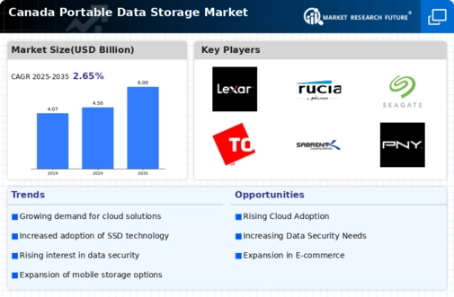 Canada Portable Data Storage Market Infographic
