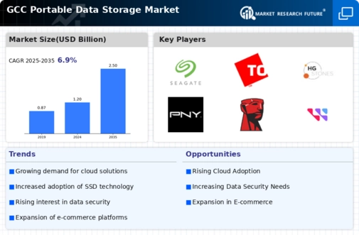 GCC Portable Data Storage Market Infographic