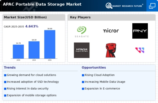 APAC Portable Data Storage Market Infographic