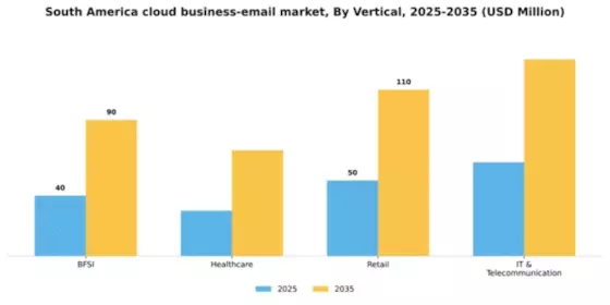 South America Cloud Business Email Market Segment Image 2