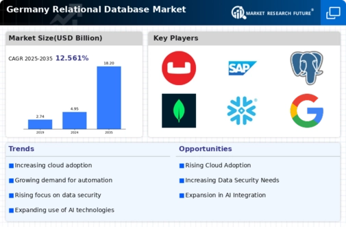 Germany Relational Database Market Infographic