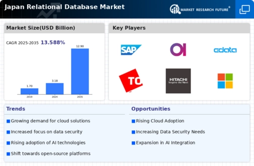 Japan Relational Database Market Infographic