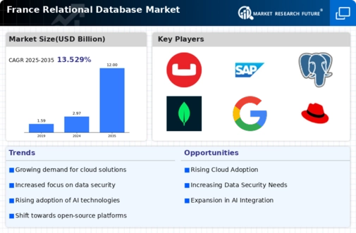 France Relational Database Market Infographic