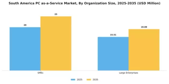 South America Pc As A Service Market Segment Image 1