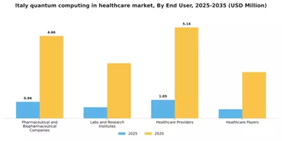 Italy Quantum Computing In Healthcare Market Segment Image 3