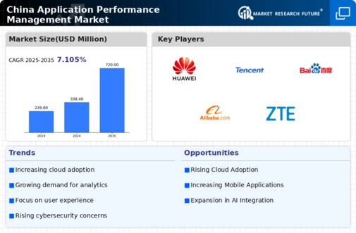 China Application Performance Management Market Infographic