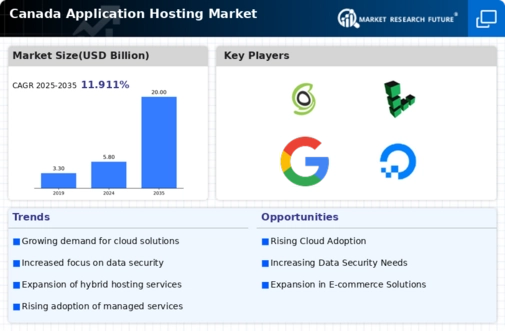 Canada Application Hosting Market Infographic