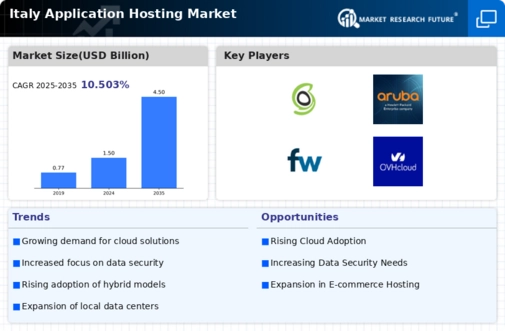 Italy Application Hosting Market Infographic