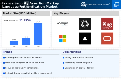 France Security Assertion Markup Language Authentication Market Infographic France Security Assertion Markup Language Authentication Market Infographic