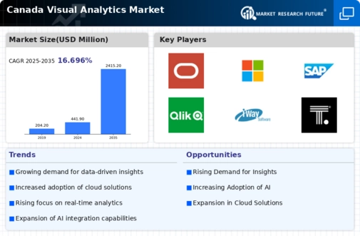 Canada Visual Analytics Market Infographic