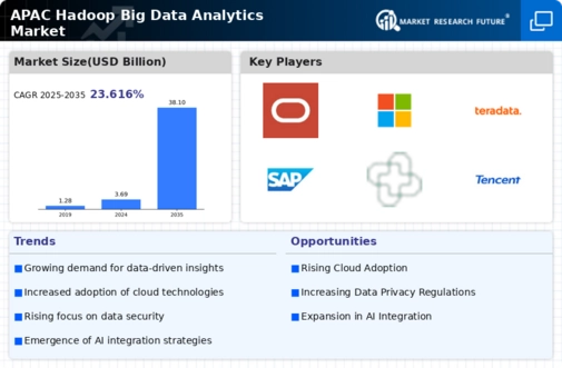 APAC Hadoop Big Data Analytics Market Infographic