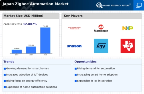 Japan Zig Bee Automation Market Infographic