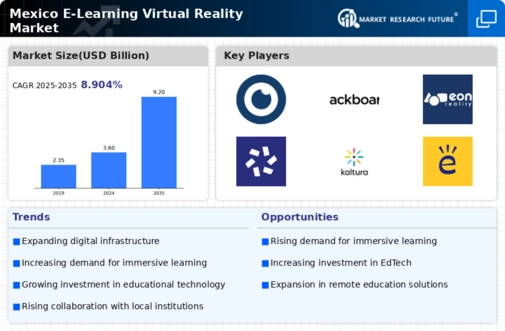Mexico E Learning Virtual Reality Market Infographic