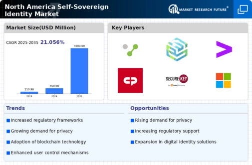 North America Self Sovereign Identity Market Infographic